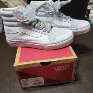 Girls unicorn Vans Sz 1